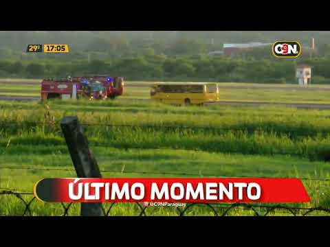 Amenaza de bomba en el aeropuerto Silvio Pettirossi