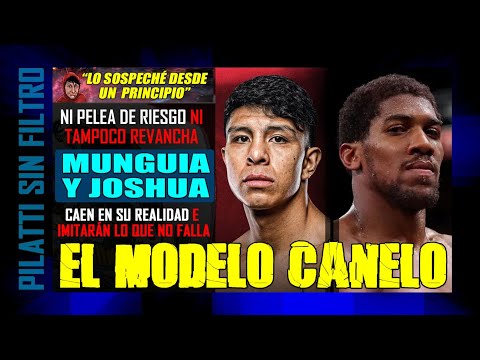 Joshua y Munguia en 'Modo Canelo: Ni revancha, ni pelea de riesgo. Entienda esa vaina