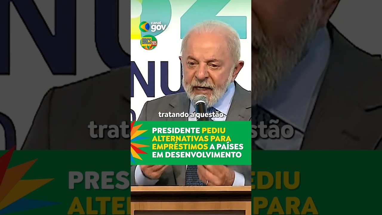 NOVAS FORMAS DE FINANCIAMENTO PARA TRANSIÇÃO CLIMÁTICA lula presidentelula meioambiente brics