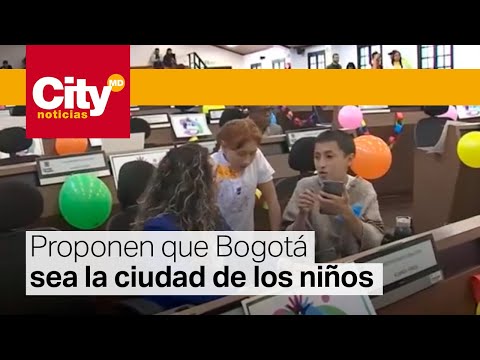 Niños y niñas se tomaron el Concejo de Bogotá | CityTv