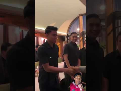 Momen pelatih baru makan bersama pemain timnas #timnasindonesia #patrickkluivert