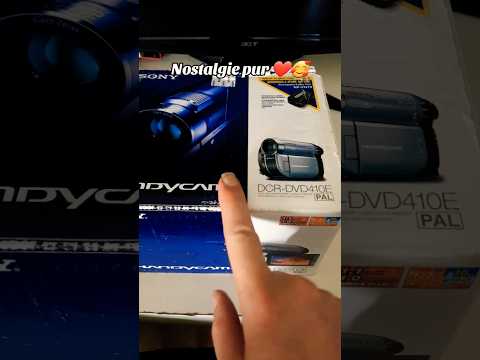 sony camcorder nostalgie pur #2000s