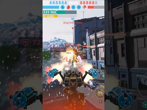 WR - UE Typhon Machaira VS UE Nodens And Newton | War Robots