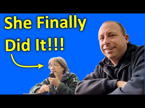 My Sister FINALLY made a POTA contact on 6 meter FM day! (Ham Radio - 5/25/25)