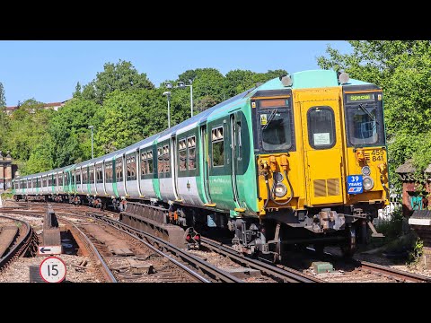 Southern Class 455s In & Around London (14/05/22)