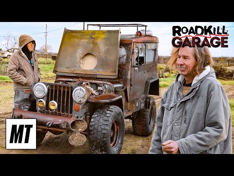 GROSS Yard Find '52 Jeep! Will It Run" | Roadkill Garage | MotorTrend