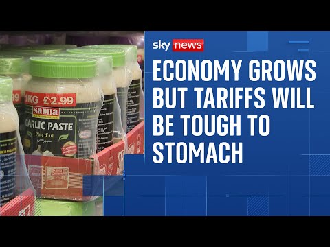 UK economy thrives but tariffs set to dent future growth