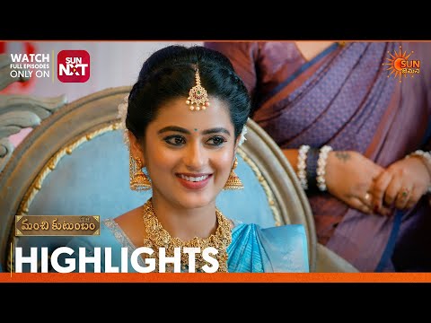 Manchi Kutumbam - Highlights of the day | Watch full EP Sun NXT | 08 Sep 2026 | Sun Gemini