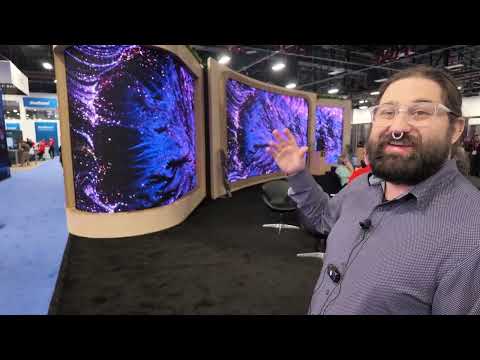 Roe Vanish Acoustic 2.6mm and Vanish Air LED Panels for Rental and Staging
