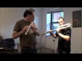 Robert Dick and Greg Pattillo - Basement Improvisation Jam!