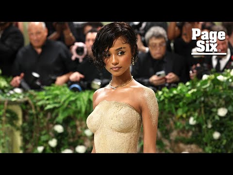 Tyla is covered in real sand — and can barely move — on the 2024 Met Gala red carpet