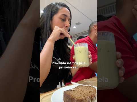 Você amou ou travou o matcha? #matcha #experimentando #humor #meme #trend #comedia
