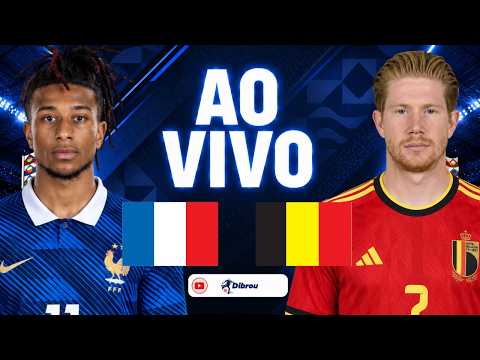 AO VIVO: FRANÇA X BÉLGICA NATIONS LEAGUE DIRETO DO STADE DE FRANCE | NARRAÇÃO