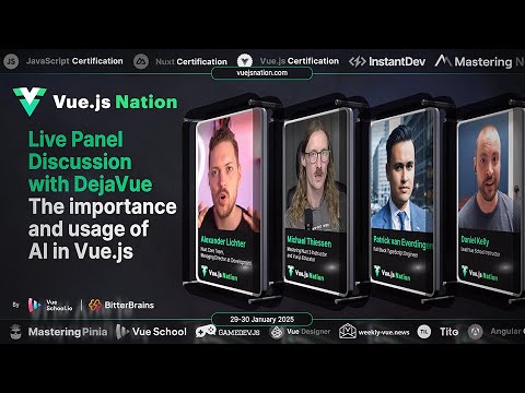 Vue.js Nation 2025: Lichter, Thiessen, Everdingen, Kelly - The Importance & Usage of AI in Vue.js