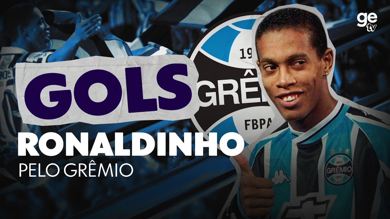 Os ABSURDOS GOLS de RONALDINHO GAÚCHO pelo GRÊMIO