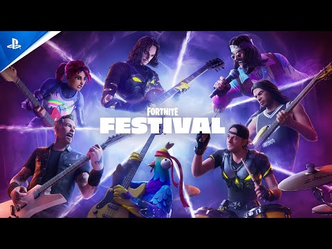 Fortnite Festival - Battle Stage Launch Trailer (feat. Metallica) | PS5 & PS4 Games