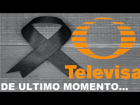 luto TELEVISA mu3ren DOS estrellas