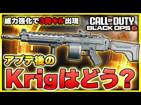 【CoD:BO6】アプデで最強級ARの『Krig C』の性能変化！今はどんな感じ？【ぐっぴー】