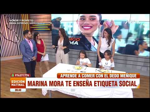 ¡Atención! Talleres de etiqueta para niños y adolescentes con Marina Mora