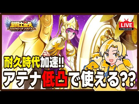 【聖闘士星矢LOJ】アテナ2日目！低凸でも冒険使える？！質問なんでもどうぞ！