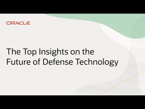 Oracle TV Presents: Defense Tech Summit