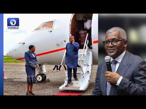 I Got My First Private Jet At 22, Dangote Advises Youths To Invest