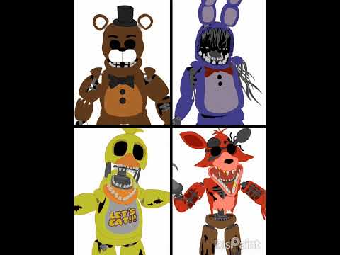 Edith FNAF 2  Animatronic withered  //frocky_copi//