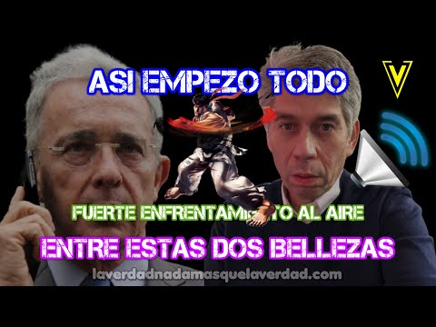 FUERTE ENFRENTAMIENTO ? AL AIRE DANIEL CORONELL CON ALVARO URIBE VELEZ