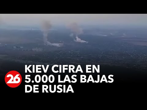 GUERRA RUSIA - UCRANIA | Kiev cifra en 5.000 las bajas rusas