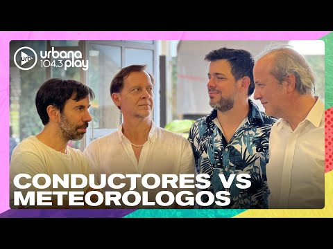Meteorólogos contra conductores. José Bianco y Jopo Angeli: dupla inolvidable para #TodoPasa