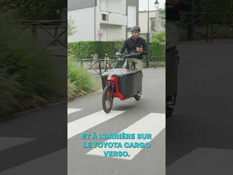 Le Toyota Cargo Verso : un vélo cargo électrique polyvalent pour les familles et les pros !