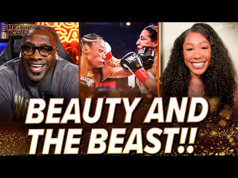 Unc & Ocho TALK to Alycia Baumgardner on being a boxing BEAUTY and BEAST! | Nightcap