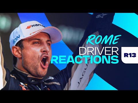 The Drivers react to an INTENSE race in Rome! | 2023 Hankook Rome E-Prix