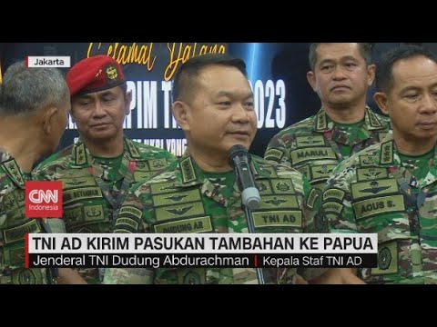 TNI AD Kirim Pasukan Tambahan ke Papua