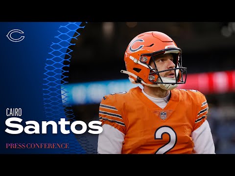 Cairo Santos reacts to being named NFC special teams player of the week | Chicago Bears video clip