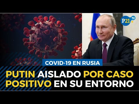 Coronavirus: Presidente de Rusia, Vladimir Putin, fue aislado por caso positivo en su entorno