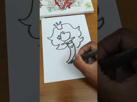 How to draw mermaid?#drawing #mermaid