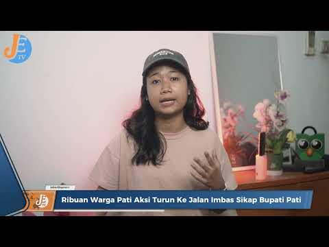 Ribuan Warga Pati Memadati Jalan, Protes Sikap Bupati Pati!