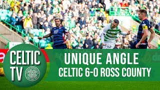 🎥 UNIQUE ANGLE: Celtic 6-0 Ross County | Six of the best!