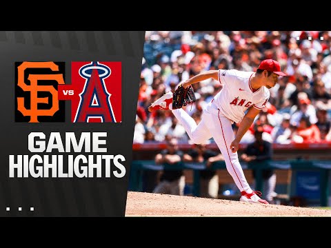 Giants vs. Angels Game Highlights (4/20/25) | MLB Highlights