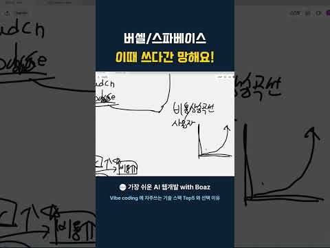 버셀/스파베이스 이때 쓰다간 망해요!