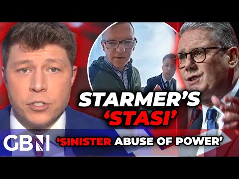 WATCH: Starmer's 'STASI' intimidate GRANNY in her own HOME for tweet criticising Labour: 'SINISTER!'