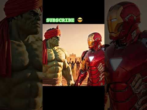 Itonmen ने hulk को शुक्रिया कहा। #youtubeshorts #funnycartoo #viral #avengers #ironman #hulk #ai