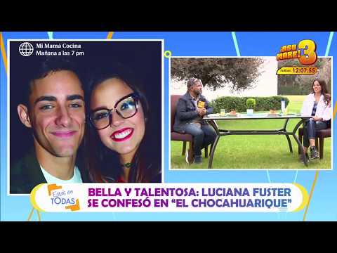 Estás En Todas: Luciana Fuster confesó que quiere mucho a Austin Palao