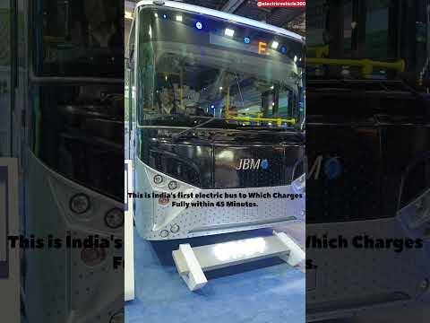 JBM MOTORS ELECTRIC BUS | JBM EBIZLIFE E9 ELECTRIC BUS AT BHARAT MOBILITY GLOBAL EXPO #evindia #ebus