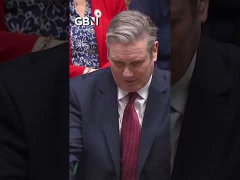 Keir Starmer mocks Rishi Sunak's Rwanda deal calling it a 'farce' in the Commons Chamber #GBNews