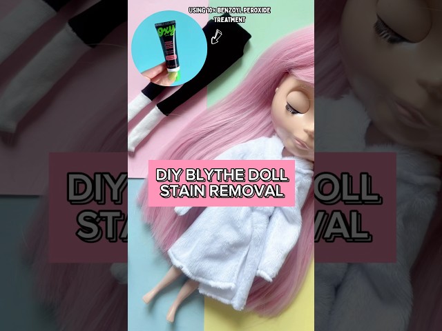 In one of my previous videos, one of my dolls wore black leggings for a few minutes but that was enough to leave dark stains on my Blythe! In this video, I attempt to remove the stains using a well-known technique in the doll community. Have you ever tried to get rid of stains on a doll's body before? How did it go?
💖 Michelle

#blythe #blythecustom #dollcommunity #dolls #dolldiy #stainremoval 

💖💖 LINKS 💖💖
Blythe doll Substack - https://mooeyandmay.substack.com

Blythestagram - https://www.instagram.com/mooeyandmay/

OXY Rapid Spot Treatment - https://amzn.to/4kdeUPS

💖💖 FAVORITE PRODUCTS 💖💖
Bullet Journal - https://amzn.to/4aJ3oHA
Zebra Mildliner Highlighters - https://amzn.to/448THQo
Favorite crochet hook - https://amzn.to/3LweEKn
Favorite yarn brand - https://amzn.to/3JPP1nw
No-sew glue - https://amzn.to/3LrL0pU
Slanted tapestry needles - https://amzn.to/3uGU2Zd

💖💖 TIP ME 💖💖
If you would like to support me in posting free crochet patterns online you can leave me a tip or send me a gift! Anything is greatly appreciated! 
Cash App - $michmooey
Amazon Wishlist - https://www.amazon.com/hz/wishlist/ls/2YUP3J0MFCFIK?ref_=wl_share

💖💖 FOLLOW ME 💖💖
Website - http://www.mooeyandfriends.com/
Substack - https://mooeyandmay.substack.com
Instagram - https://www.instagram.com/mooeyandfriends/
Blythestagram - https://www.instagram.com/mooeyandmay/
Crochet shop - https://ko-fi.com/mooeyandfriends/shop
Depop - https://depop.com/mooeyandfriends
Crochet Instagram - https://www.instagram.com/mooeyscrochet/
Threads - https://www.threads.net/@mooeyandfriends
Ko-fi - https://ko-fi.com/mooeyandfriends
TikTok - https://www.tiktok.com/@mooeyandfriends
Pinterest - https://www.pinterest.com/mooeyandfriends/
Youtube - https://www.youtube.com/c/Mooeyandfriends

*DISCLAIMER: Links included in this post might be affiliate links. If you make a purchase with the links I provide, I may receive a small commission at no additional charge to you.025, April, books, May, readingIn one of my previous videos, one of my dolls wore black leggings for a few minutes but that was enough to leave dark stains on my Blythe! In this video, I attempt to remove the stains using a well-known technique in the doll community. Have you ever tried to get rid of stains on a doll's body before? How did it go?
💖 Michelle

*If the video appears blurry please check the video settings!

💖💖 LINKS 💖💖
Blythe doll Substack - https://mooeyandmay.substack.com

Blythestagram - https://www.instagram.com/mooeyandmay/

OXY Rapid Spot Treatment - https://amzn.to/4kdeUPS

How I Remove Stains on Dolls - https://youtu.be/U8kySvUzgsk?si=58U_QvLkbx77I9Bn

How to Remove Doll Stains FAST - https://youtu.be/ahMiwh8NEdE?si=ixCjTkwzvYRZvgmt

Stains and Care - https://youtu.be/JpHpJPpwmdo?si=mSM_ocB2_OdjXAWM

How to remove stains from your precious Blythe doll  - https://tikidoll.blogspot.com/2017/09/how-to-remove-stains-from-your-precious.html?m=1

💖💖 MUSIC 💖💖
look inside by Snoozy Beats https://soundcloud.com/snoozybeats 
Creative Commons — Attribution 3.0 Unported — CC BY 3.0 
Free Download / Stream: audiolibrary.com.co/snoozybeats/look-inside 
Music promoted by Audio Library https://youtu.be/HSWJGx19jcA 

💖💖 FAVORITE PRODUCTS 💖💖
Bullet Journal - https://amzn.to/4aJ3oHA
Zebra Mildliner Highlighters - https://amzn.to/448THQo
Favorite crochet hook - https://amzn.to/3LweEKn
Favorite yarn brand - https://amzn.to/3JPP1nw
No-sew glue - https://amzn.to/3LrL0pU
Slanted tapestry needles - https://amzn.to/3uGU2Zd

💖💖 TIP ME 💖💖
If you would like to support me in posting free crochet patterns online you can leave me a tip or send me a gift! Anything is greatly appreciated! 
Cash App - $michmooey
Amazon Wishlist - https://www.amazon.com/hz/wishlist/ls/2YUP3J0MFCFIK?ref_=wl_share

💖💖 FOLLOW ME 💖💖
Website - http://www.mooeyandfriends.com/
Substack - https://mooeyandmay.substack.com
Instagram - https://www.instagram.com/mooeyandfriends/
Blythestagram - https://www.instagram.com/mooeyandmay/
Crochet shop - https://ko-fi.com/mooeyandfriends/shop
Depop - https://depop.com/mooeyandfriends
Crochet Instagram - https://www.instagram.com/mooeyscrochet/
Threads - https://www.threads.net/@mooeyandfriends
Ko-fi - https://ko-fi.com/mooeyandfriends
TikTok - https://www.tiktok.com/@mooeyandfriends
Pinterest - https://www.pinterest.com/mooeyandfriends/
Youtube - https://www.youtube.com/c/Mooeyandfriends

*DISCLAIMER: Links included in this post might be affiliate links. If you make a purchase with the links I provide, I may receive a small commission at no additional charge to you.