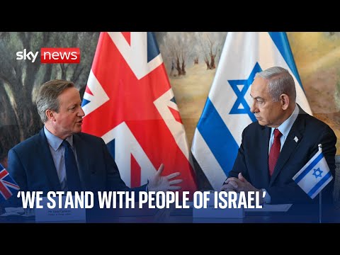 Lord Cameron meets Israeli PM Benjamin Netanyahu | Israel-Hamas war