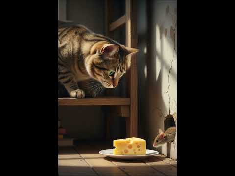 Will the mouse press the trap? What's the kitten's last mistake in the cat's adventure game?! XD