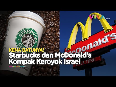 JRENG! McDonald's dan Starbucks Saling Menyalahkan Israel